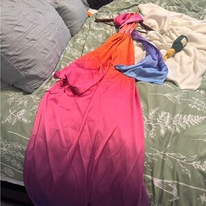 Baobab Collection Pink and Orange Dress